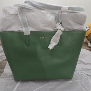 DKNY Green Women's Tote Bag